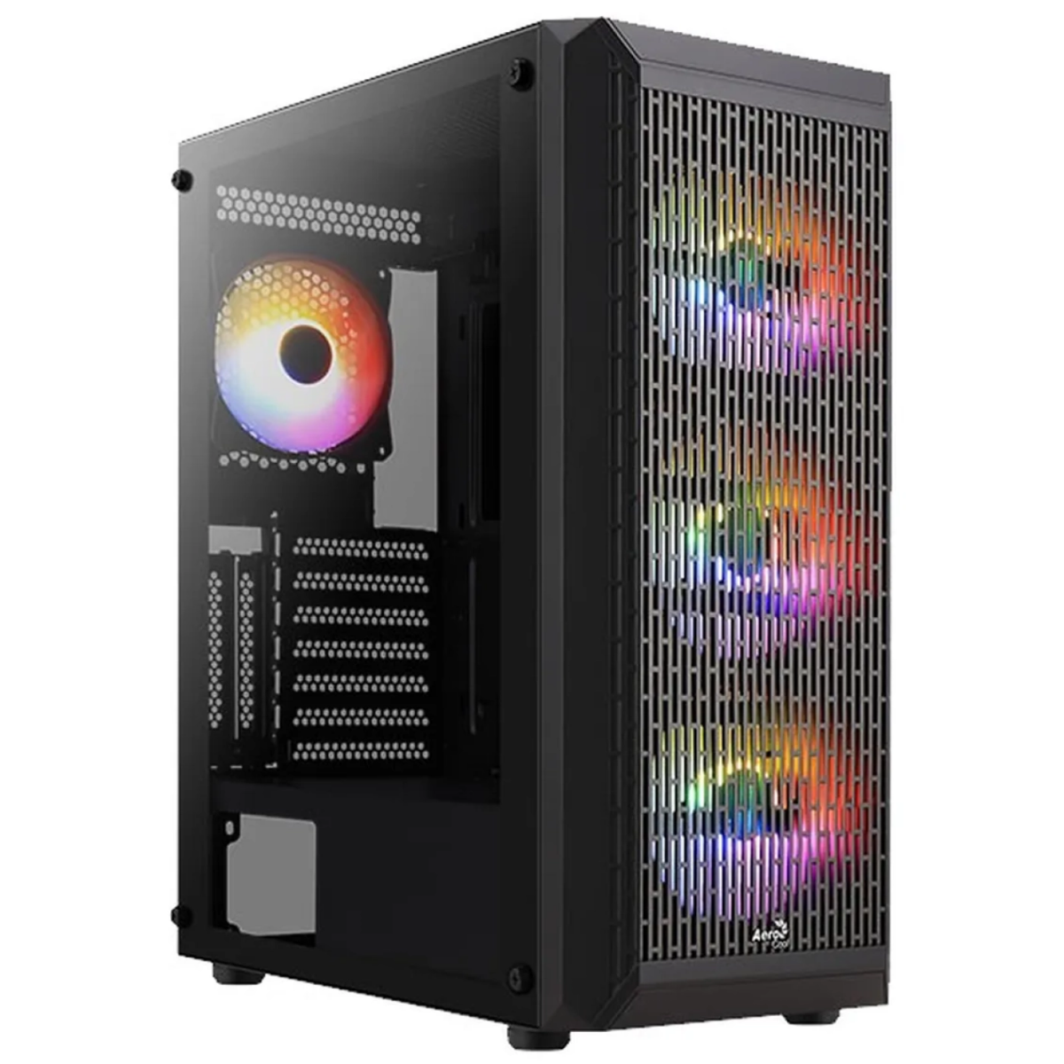 Datoru korpuss AeroCool Beam v2 Mid Tower Black (ACCM-PV37043.11)