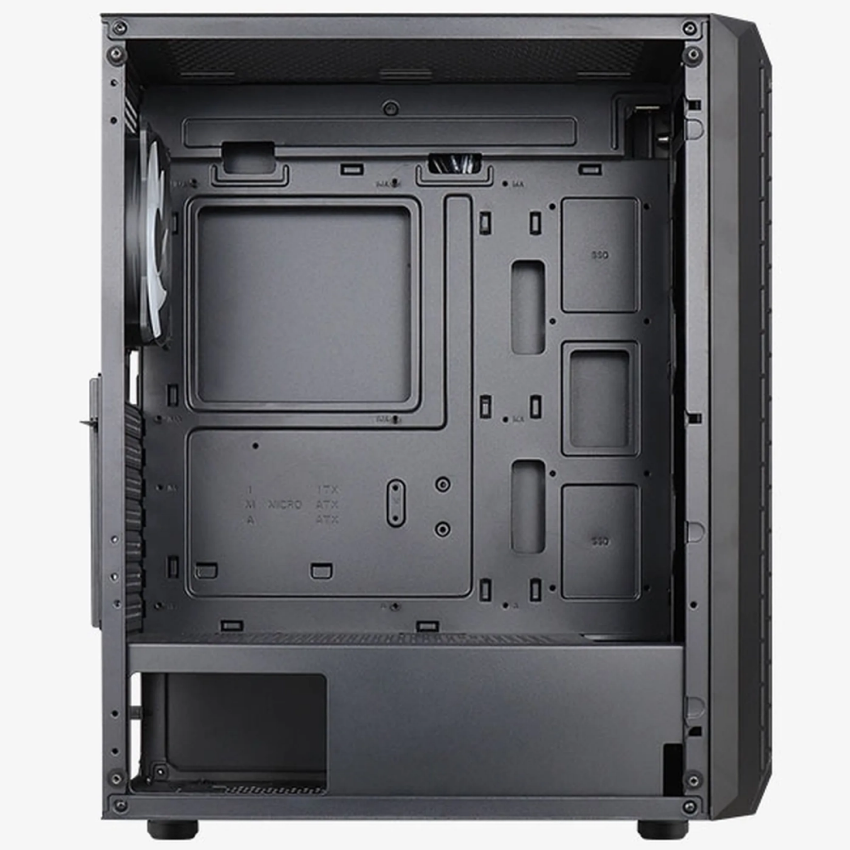 Datoru korpuss AeroCool Beam v2 Mid Tower Black (ACCM-PV37043.11) - foto 5