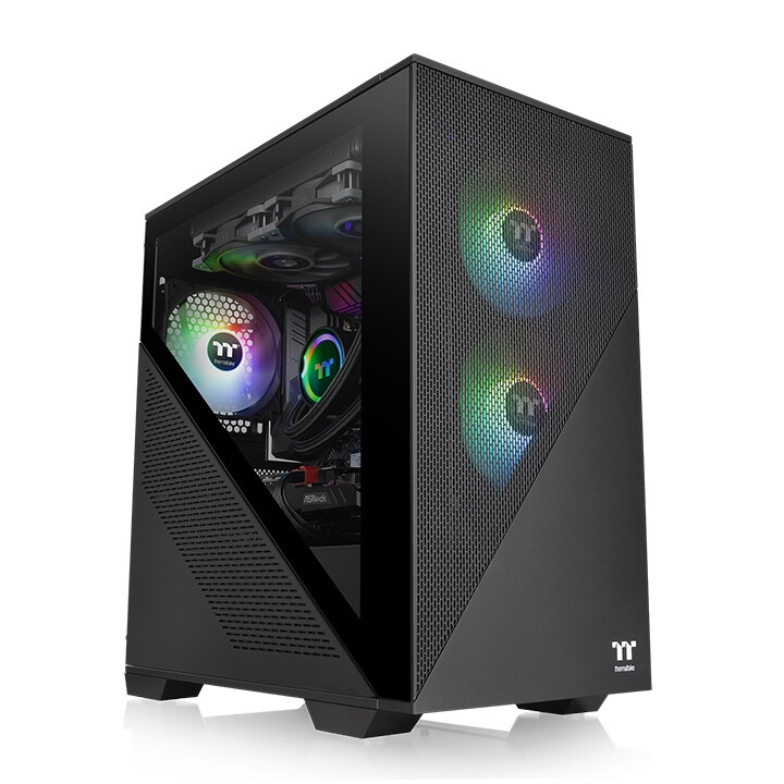 Datoru korpuss Thermaltake Divider 170 Micro-Tower Black (CA-1S4-00S1WN-00)