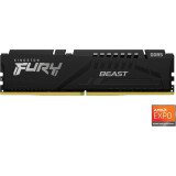 Operatīvā atmiņa RAM Kingston Fury Beast 32GB 2x16GB DIMM DDR5 Memory Kit 5600MHz CL36 Black (KF556C36BBEK2-32)