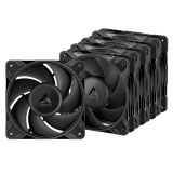 Korpusa dzesētājs Pack of 5 Arctic P12 Pro Case Fans 12cm Black (ACFAN00307A)