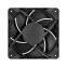 Korpusa dzesētājs Pack of 5 Arctic P12 Pro Case Fans 12cm Black (ACFAN00307A) - foto 4