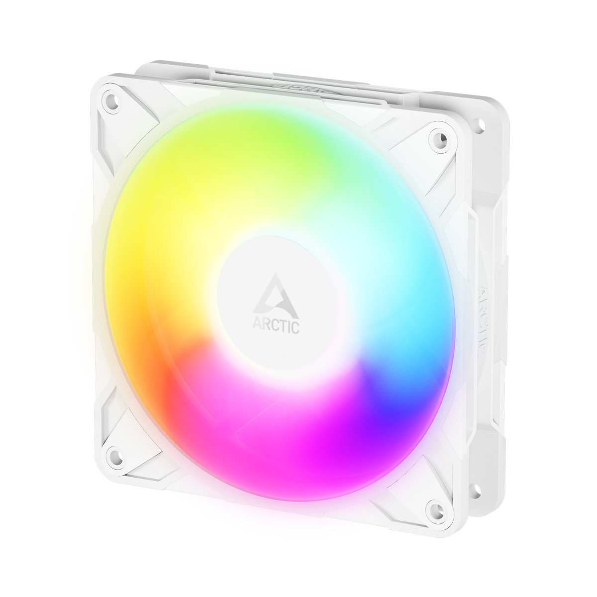 Korpusa dzesētājs Set of 3 Arctic P12 Pro Reverse RGB Case Fans 12cm White (ACFAN00334A) - foto 2