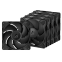 Korpusa dzesētājs Pack of 5 Arctic P14 Pro PST Case Fans 14cm Black (ACFAN00319A)