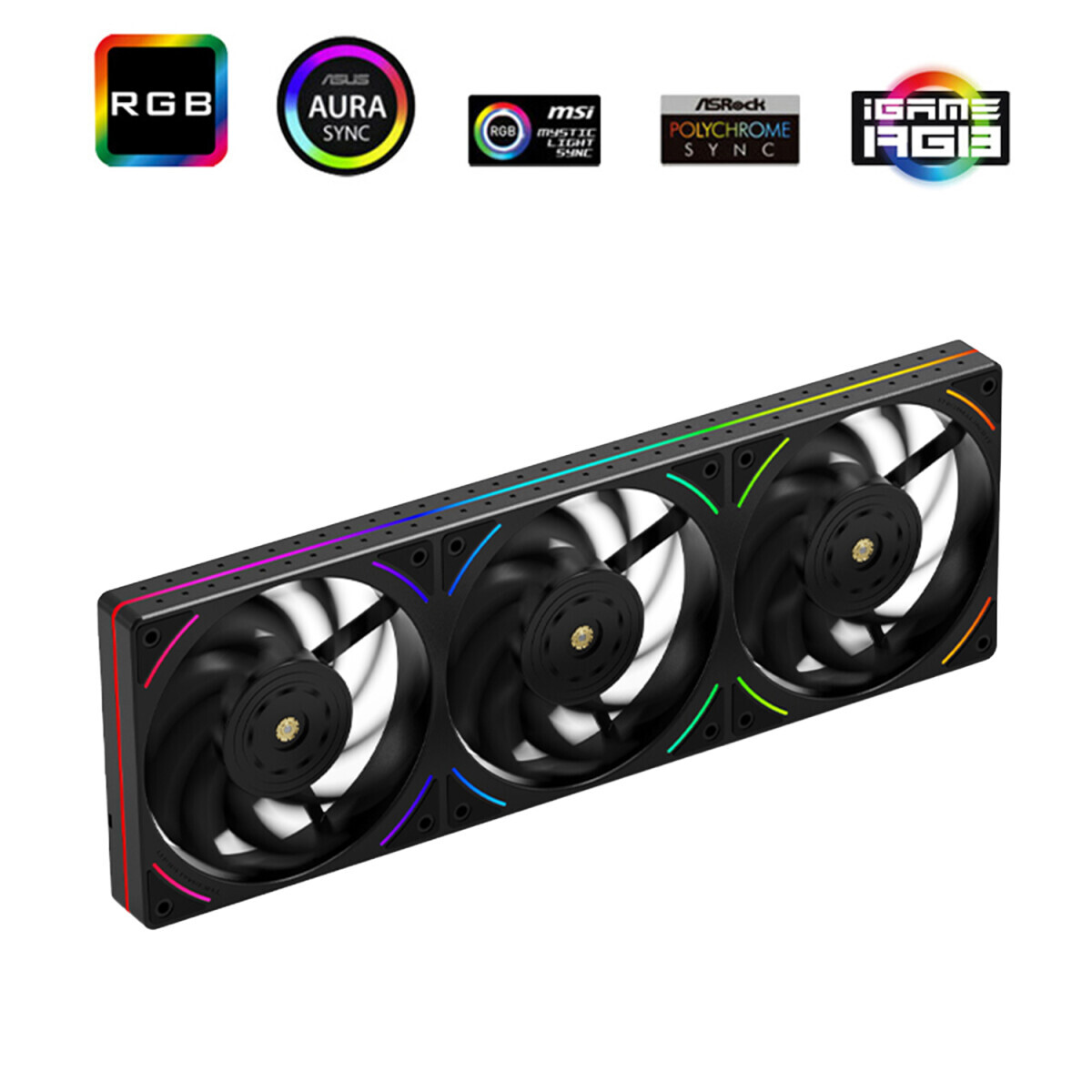 Korpusa dzesētājs Thermalright TL-UB RGB Triple Case Fan 36cm Black (TL-UB36)