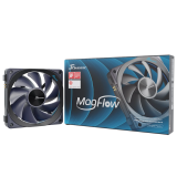 Korpusa dzesētājs Seasonic MagFlow Case Fan 12cm Black (MAGFLOW-1)