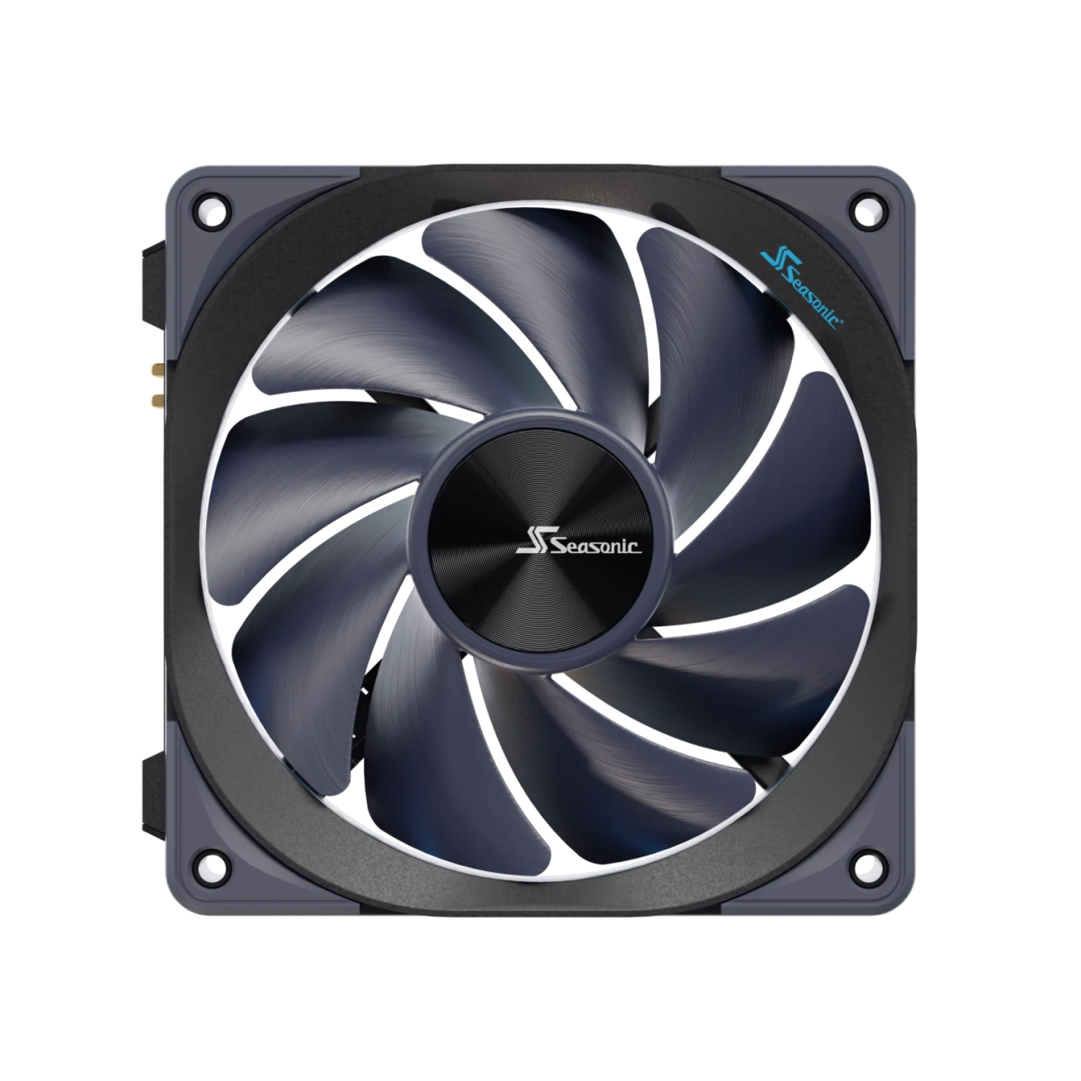 Korpusa dzesētājs Seasonic MagFlow Case Fan 12cm Black (MAGFLOW-1) - foto 2