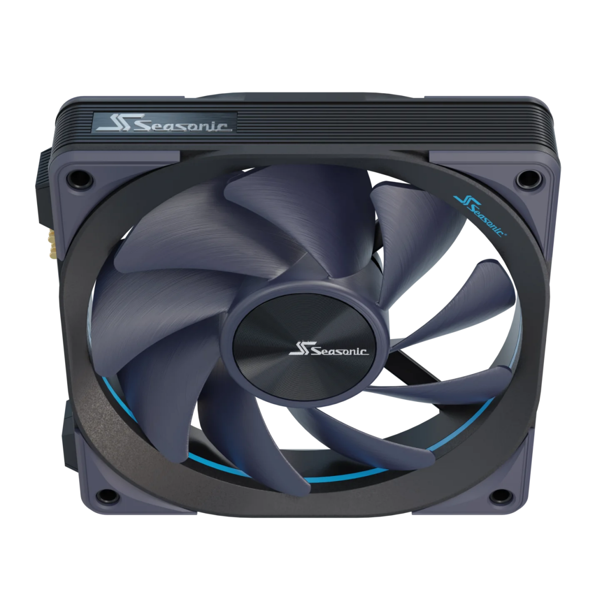 Korpusa dzesētājs Seasonic MagFlow Case Fan 12cm Black (MAGFLOW-1) - foto 3