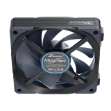Korpusa dzesētājs Seasonic MagFlow Case Fan 12cm Black (MAGFLOW-1)