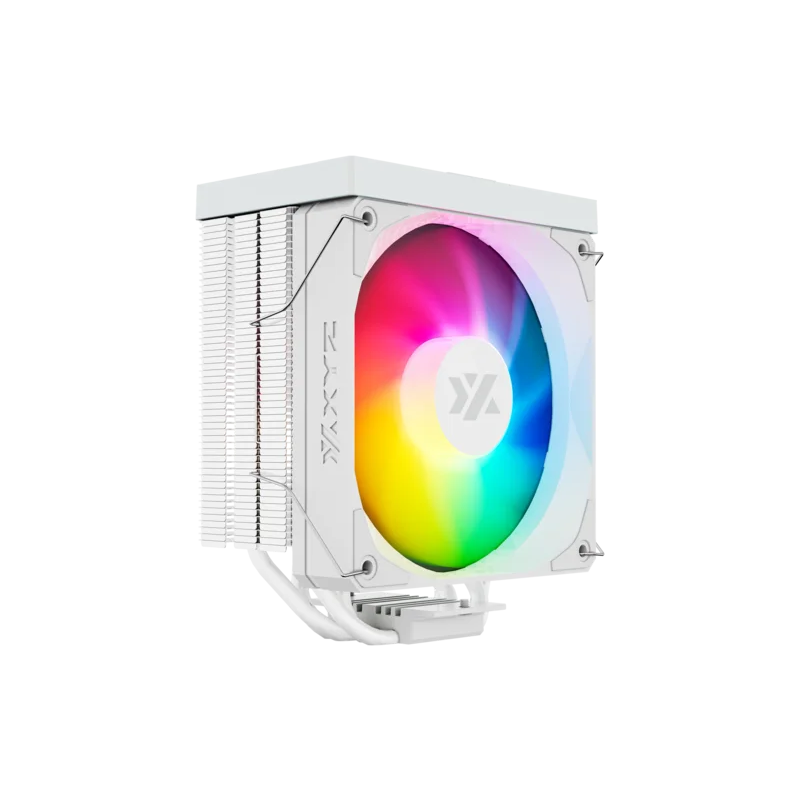 Procesoru dzesētājs XYZ Thermax Pulsar 4 RGB CPU Cooler White (X-AC-THERPULW4)