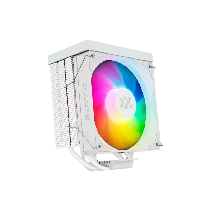 Procesoru dzesētājs XYZ Thermax Pulsar 4 RGB CPU Cooler White (X-AC-THERPULW4) - foto 2