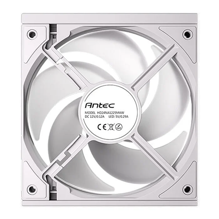 Korpusa dzesētājs Antec Connect 3-Pack Case Fans 12cm White (0-761345-40047-3) - foto 4