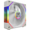 Korpusa dzesētājs Pack of 3 Gamdias Aeolus P2-U RGB Case Fans 12cm White (16302-04503-00013-G) - foto 3