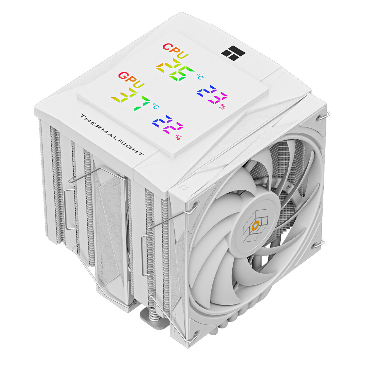 cooler Thermalright Royal Knight 120 Digital RGB CPU Cooler White (81425602043-5)