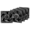 Korpusa dzesētājs Pack of 4 Arctic S8038-7K Server Fans 8cm Black (ACFAN00292A)