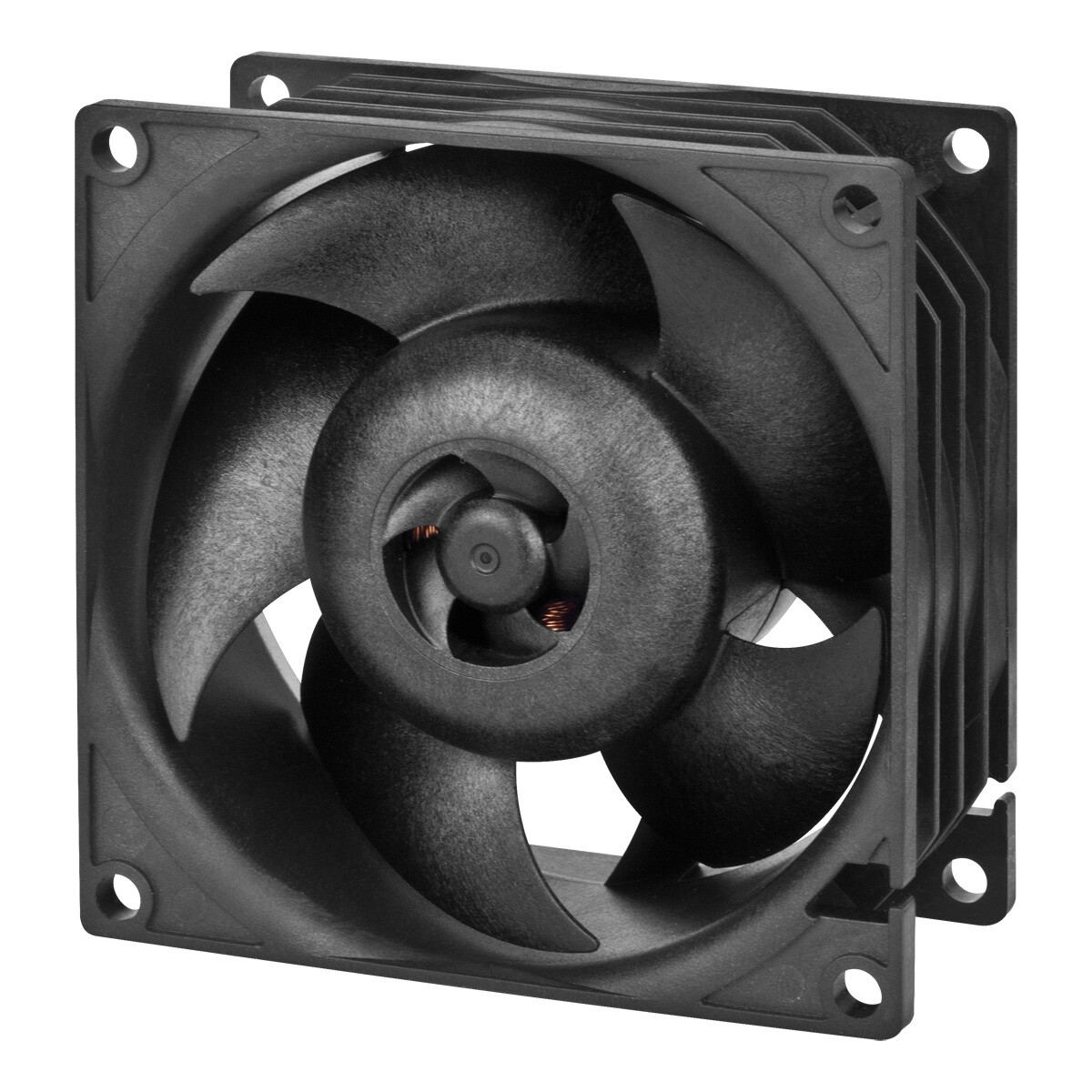 Korpusa dzesētājs Pack of 4 Arctic S8038-7K Server Fans 8cm Black (ACFAN00292A) - foto 2