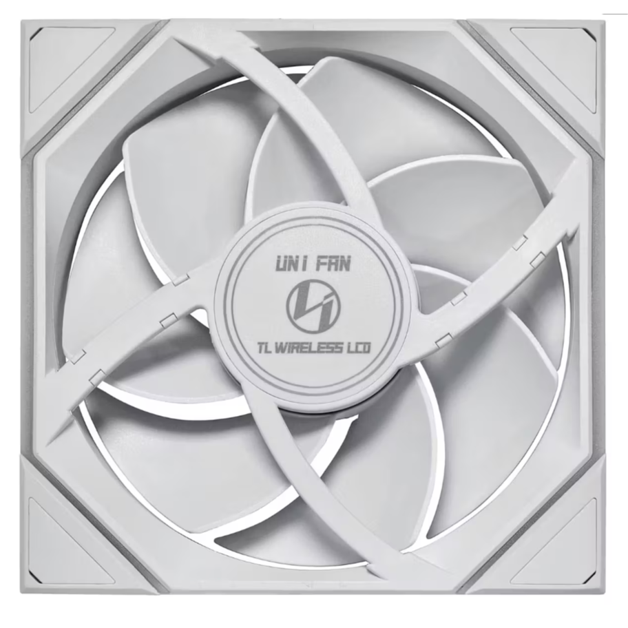 Korpusa dzesētājs Lian Li Uni Fan TL Wireless LCD RGB Case Fan 14cm White (14TLLCD1W1W) - foto 4