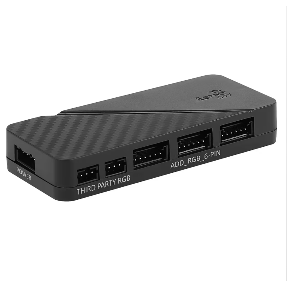 Korpusa dzesētājs Pack of 3 AeroCool Astro 12 Pro RGB 12cm Case Fans Black (ACF3-AT10217.02 / ASTRO12PRO) - foto 3