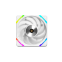 Korpusa ventilators Valkyrie X12 RGB Case Fan 12cm White (5298003820267)