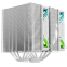 Procesoru dzesētājs XYZ Thermax 6 Pro Duo RGB CPU Cooler White (X-AC-THERPRODUOW6) - foto 5