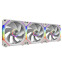 Korpusa dzesētājs Pack of 3 Gamdias Aeolus P2 RGB Case Fans 12cm White (16302-04404-00000-G)