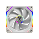 Korpusa dzesētājs Pack of 3 Gamdias Aeolus P2 RGB Case Fans 12cm White (16302-04404-00000-G)
