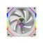 Korpusa dzesētājs Pack of 3 Gamdias Aeolus P2 RGB Case Fans 12cm White (16302-04404-00000-G) - foto 2