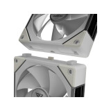 Korpusa dzesētājs Pack of 3 Gamdias Aeolus P2 RGB Case Fans 12cm White (16302-04404-00000-G)