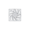 Korpusa dzesētājs Pack of 4 Hyte FA12 Case Fans 12cm White (FAN-HYTE-FA12-WW-4) - foto 4