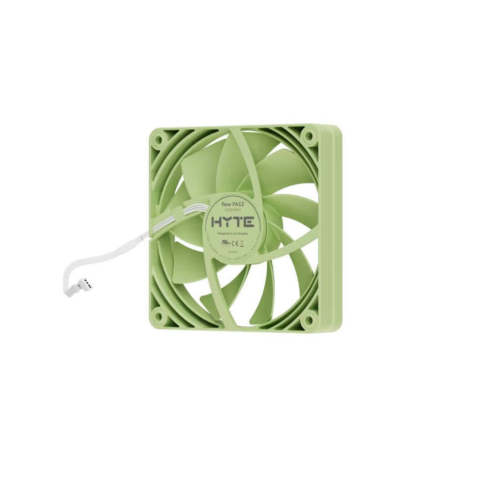 Korpusa dzesētājs Pack of 4 Hyte FA12 Case Fans 12cm Matcha (FAN-HYTE-FA12-MM-4) - foto 3