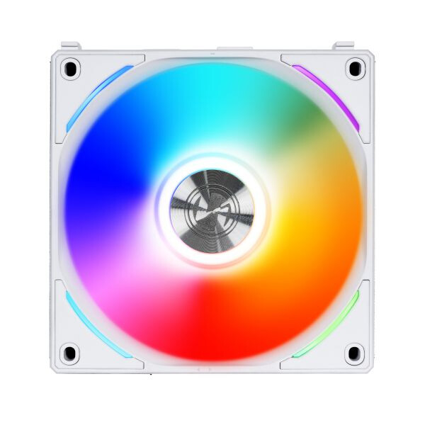 Korpusa dzesētājs Lian Li Uni Fan AL RGB Case Fan 12cm White (UF-AL120-1W) - foto 2
