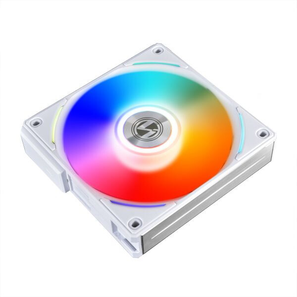 Korpusa dzesētājs Lian Li Uni Fan AL RGB Case Fan 12cm White (UF-AL120-1W) - foto 3
