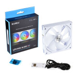 Korpusa dzesētājs Lian Li Uni Fan AL RGB Case Fan 12cm White (UF-AL120-1W)