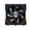 Korpusa dzesētājs Pack of 3 Gamdias Aeolus P2U RGB Case Fans 12cm Black (16302-03303-00000-G) - foto 3