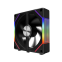 Korpusa dzesētājs Pack of 3 Gamdias Aeolus P2U RGB Case Fans 12cm Black (16302-03303-00000-G) - foto 4
