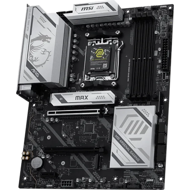 Pamatplate MSI X870E Gaming MAX WIFI Black (7E86-001R)