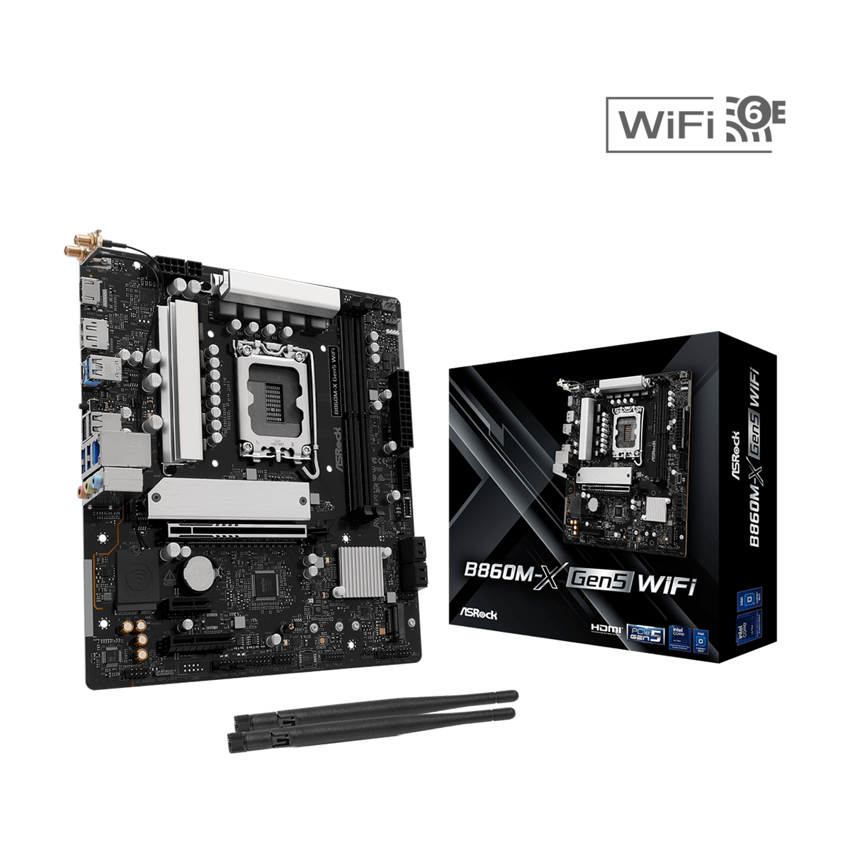 Carte mère ASRock B860M-X GEN5 WIFI Black