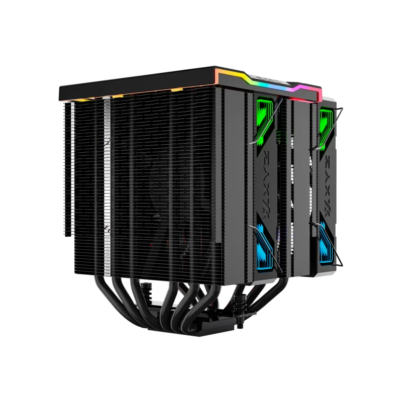 Procesoru dzesētājs XYZ Thermax 6 Pro Duo Black (X-AC-THERPRODUOB6) - foto 5