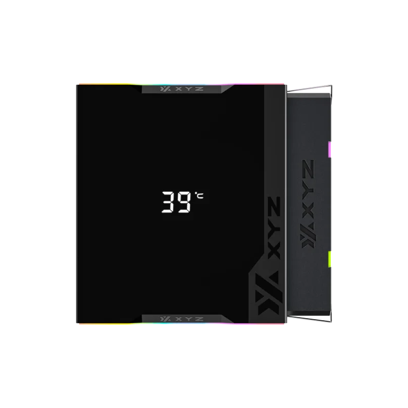 Procesoru dzesētājs XYZ Thermax 6 Pro Duo Black (X-AC-THERPRODUOB6) - foto 7