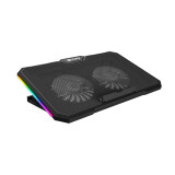 Dzesēšanas paliktnis klēpjdatoram FURY GUNBAI G3 RGB BLACK (NFC-2375)
