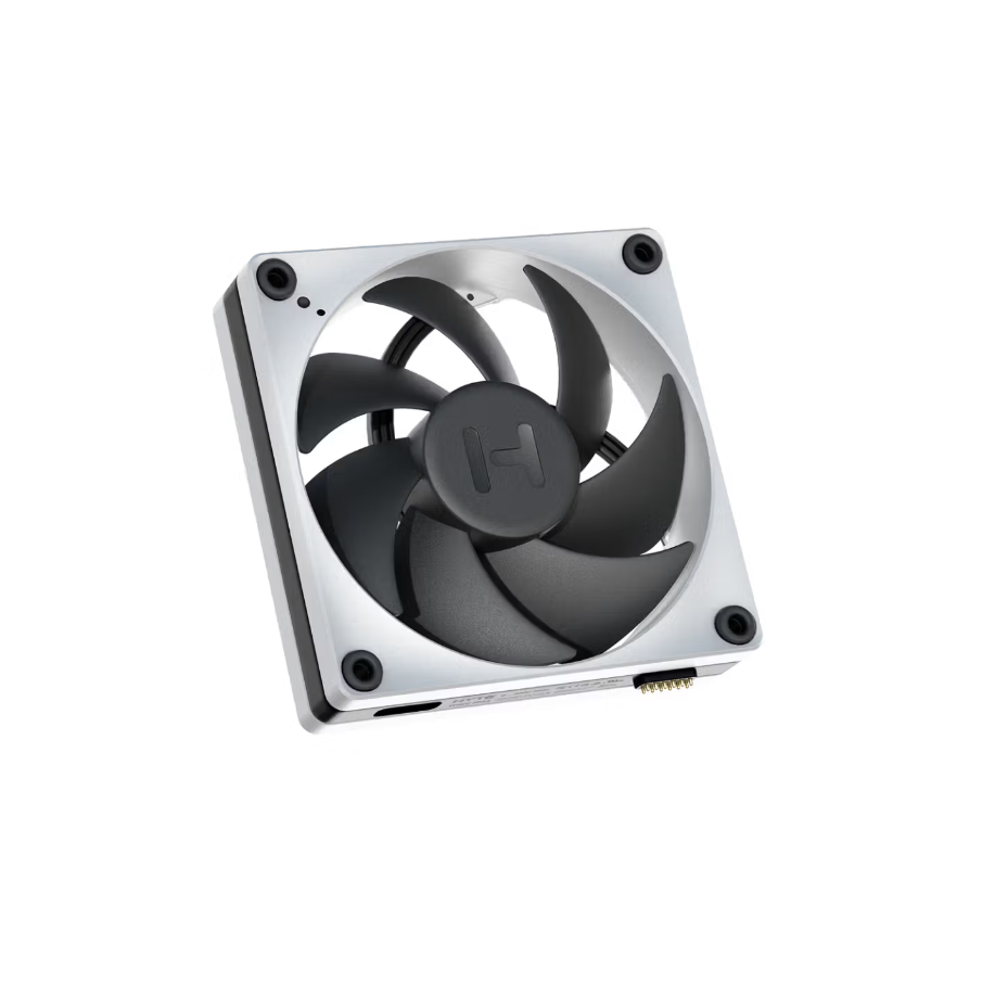 Korpusa dzesētājs Hyte Thicc FP 12cm Black/White (FAN-HYTE-FP12-BW-3) - foto 2