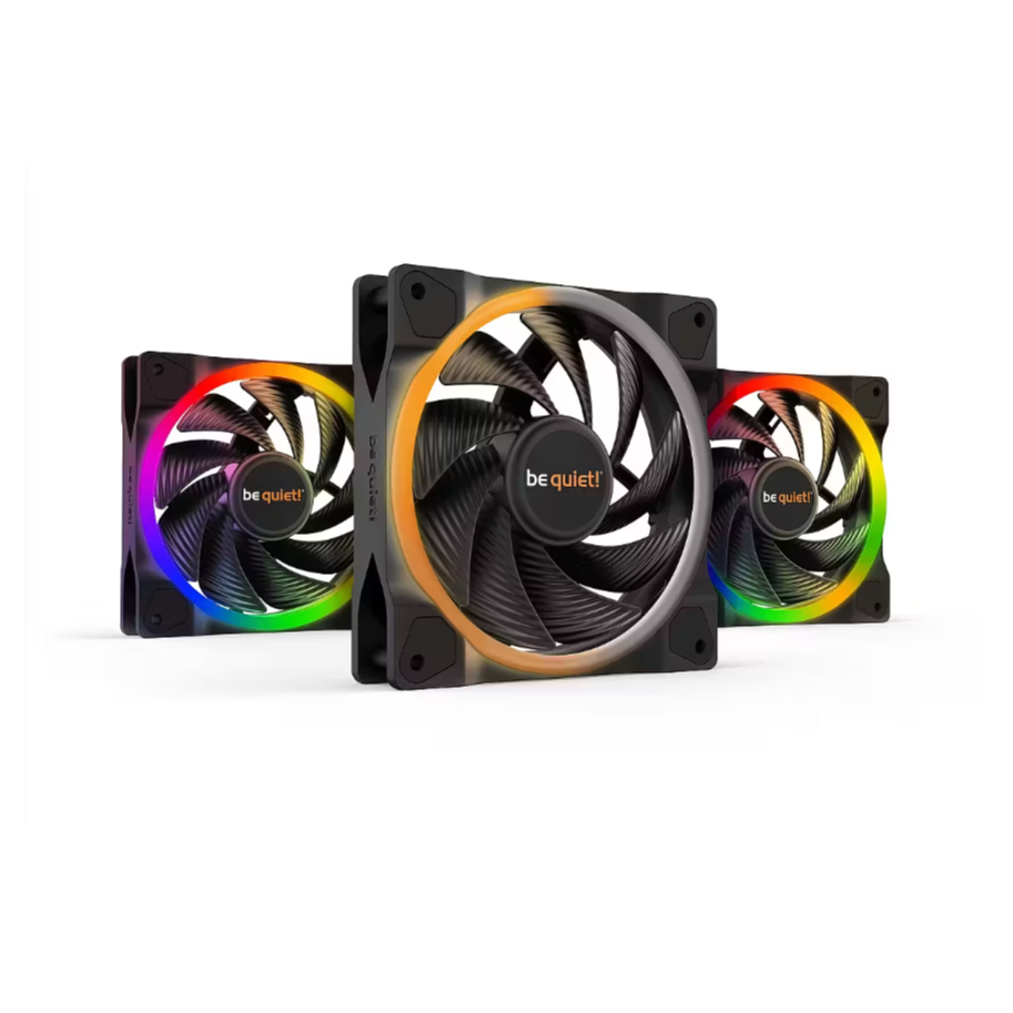 Korpusa dzesētājs Be Quiet! Light Wings High Speed Black (BL077)