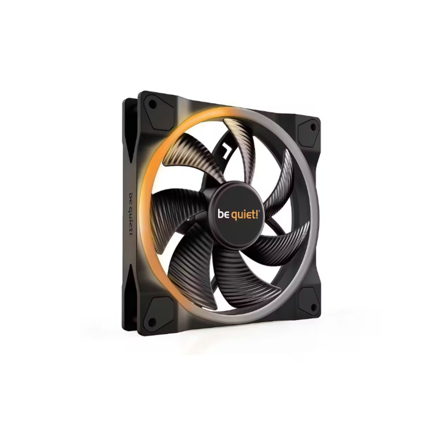 Korpusa dzesētājs Be Quiet! Light Wings RGB 14cm Black (BL074)