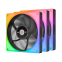 Korpusa dzesētājs Thermaltake ToughFan RGB 12cm Black (CL-F135-PL12SW-A)