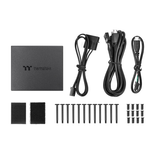 Korpusa dzesētājs Thermaltake ToughFan RGB 12cm Black (CL-F135-PL12SW-A) - foto 5