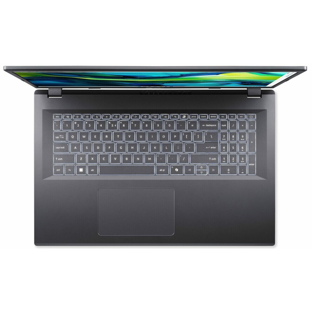 Portatīvais dators Acer Aspire 17 A17-51M-519P Intel Core 5 120U DDR5 16GB Black (NX.KZZEF.001) - foto 4