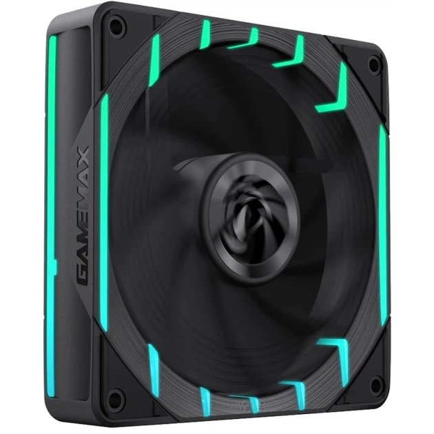 Korpusa dzesētājs Gamemax Tornado T12 Argb 12cm Black (9501-0101R0075)