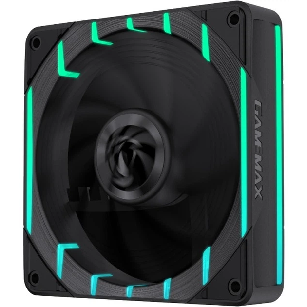 Korpusa dzesētājs Gamemax Tornado T12 Argb 12cm Black (9501-0101R0075) - foto 4