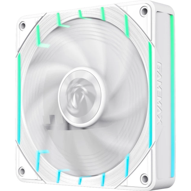 Korpusa dzesētājs Gamemax Tornado T12 Argb 12cm White (9501-0101R0076) - foto 3