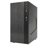 Datoru korpuss iTek Smallcom-B Mini-Tower Black (ITOCSCB122)